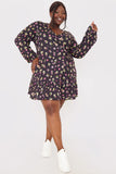 Jersey Wrap Mini Dress