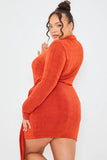 Tie Front Mini Dress