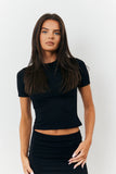 Sculpting Short Sleeve Crew Neck T-Shirt