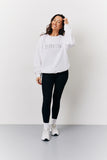 White Bride Slogan Sweatshirt
