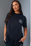 Health And Wellness' Slogan Oversized T-Shirt