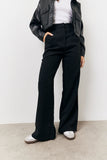 Black Tailored Wide Leg Trouser