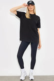 Embroidered Jersey Crew Neck T-Shirt