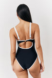 Black U Bar Swimsuit