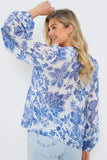 Floral Shift Blouse