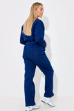 Zip Up Denim Boilersuit