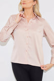 Matte Satin Blouse