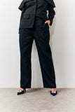 Black Tailored High Waist Trouser