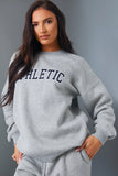 Athletic' Slogan Sweater