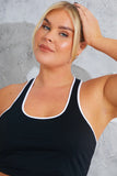 Contrast Adjustable Medium Support Sports Bra