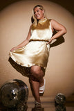 Liquid Satin Mini Dress