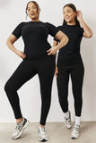 Black 2 Pack Jersey Legging