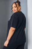 Health And Wellness' Slogan Oversized T-Shirt