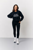 Black Team Bride Slogan Sweatshirt