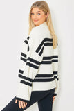 Double Stripe Knit Jumper