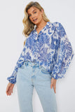 Floral Shift Blouse